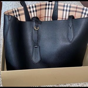 Burberry reversible tote